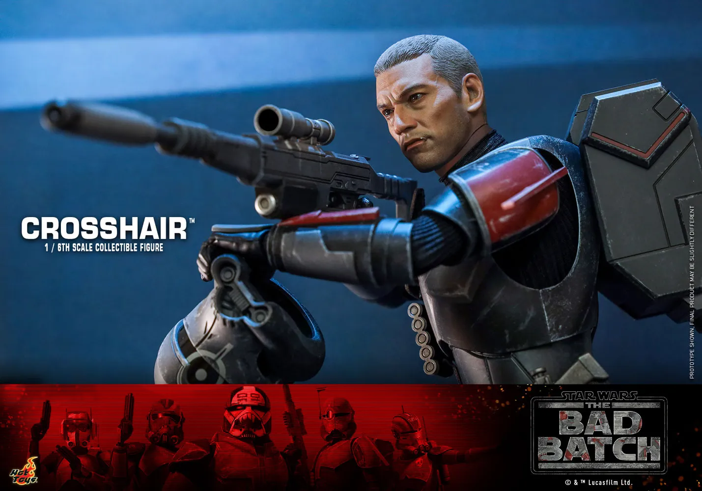 Hot Toys - Crosshair Sixth Scale Figure (Star Wars: The Bad Batch)