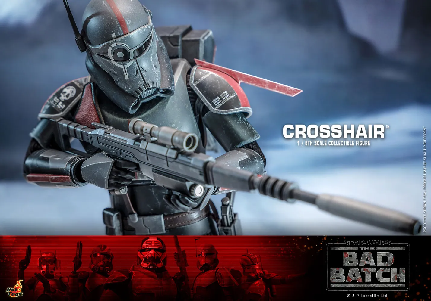 Hot Toys - Crosshair Sixth Scale Figure (Star Wars: The Bad Batch)