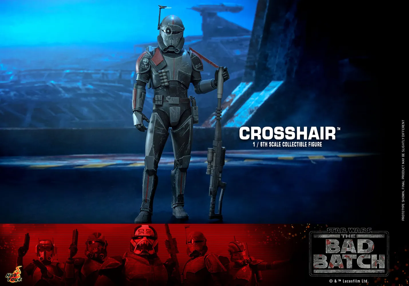 Hot Toys - Crosshair Sixth Scale Figure (Star Wars: The Bad Batch)