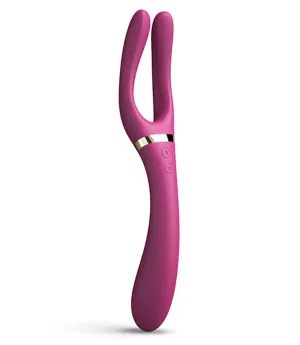 Infinite Joy Bendable Forked Vibrator