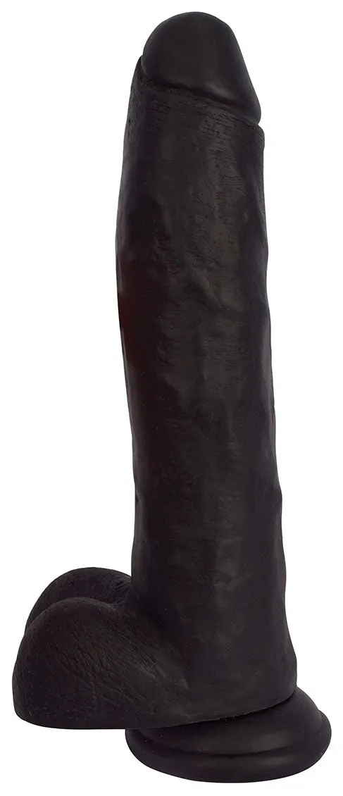 Jock 11 Dildo With Balls - Midnight