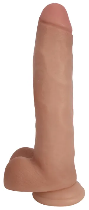 Jock 11 Dildo With Balls - Vanilla