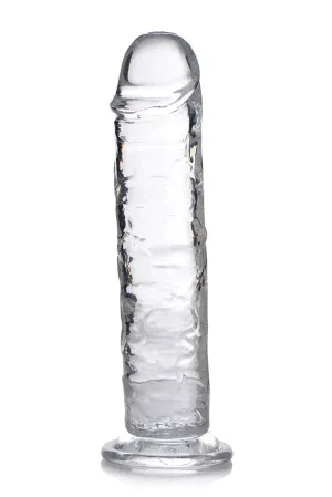 Jock C-thru Slim 8 Clear Tpe Dildo