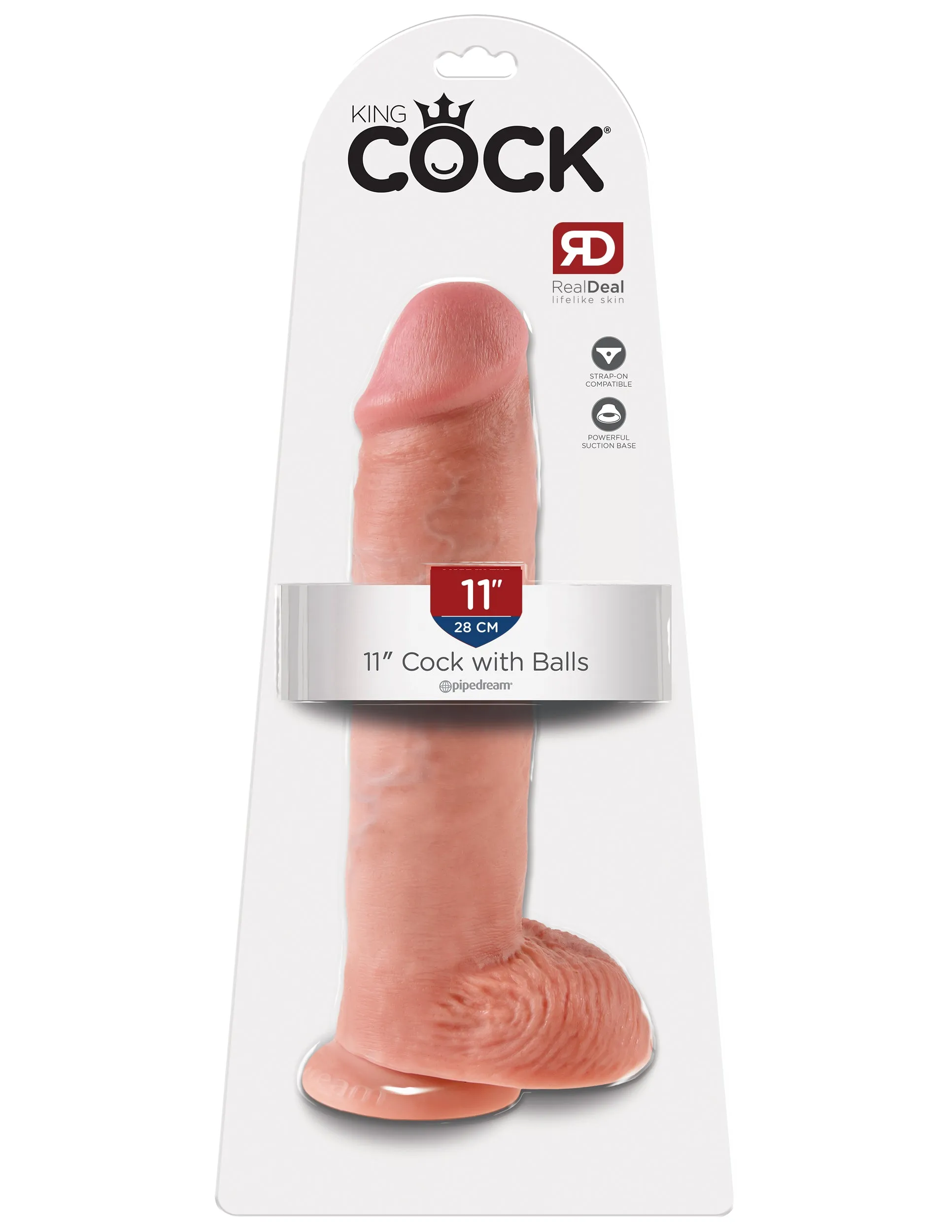 King Cock 11 Cock with Balls
