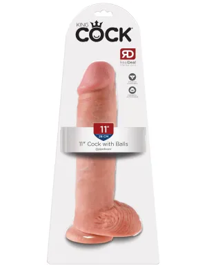 King Cock 11 Cock with Balls