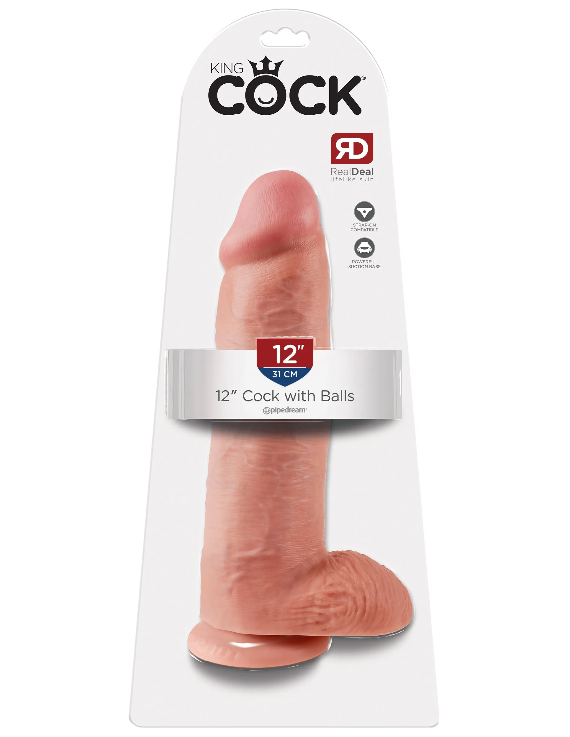 King Cock 12 Cock with Balls