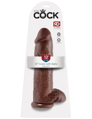 King Cock 12 Cock with Balls