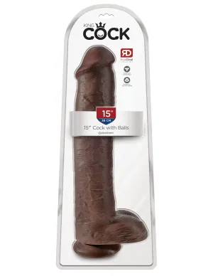 King Cock 15 Cock with Balls