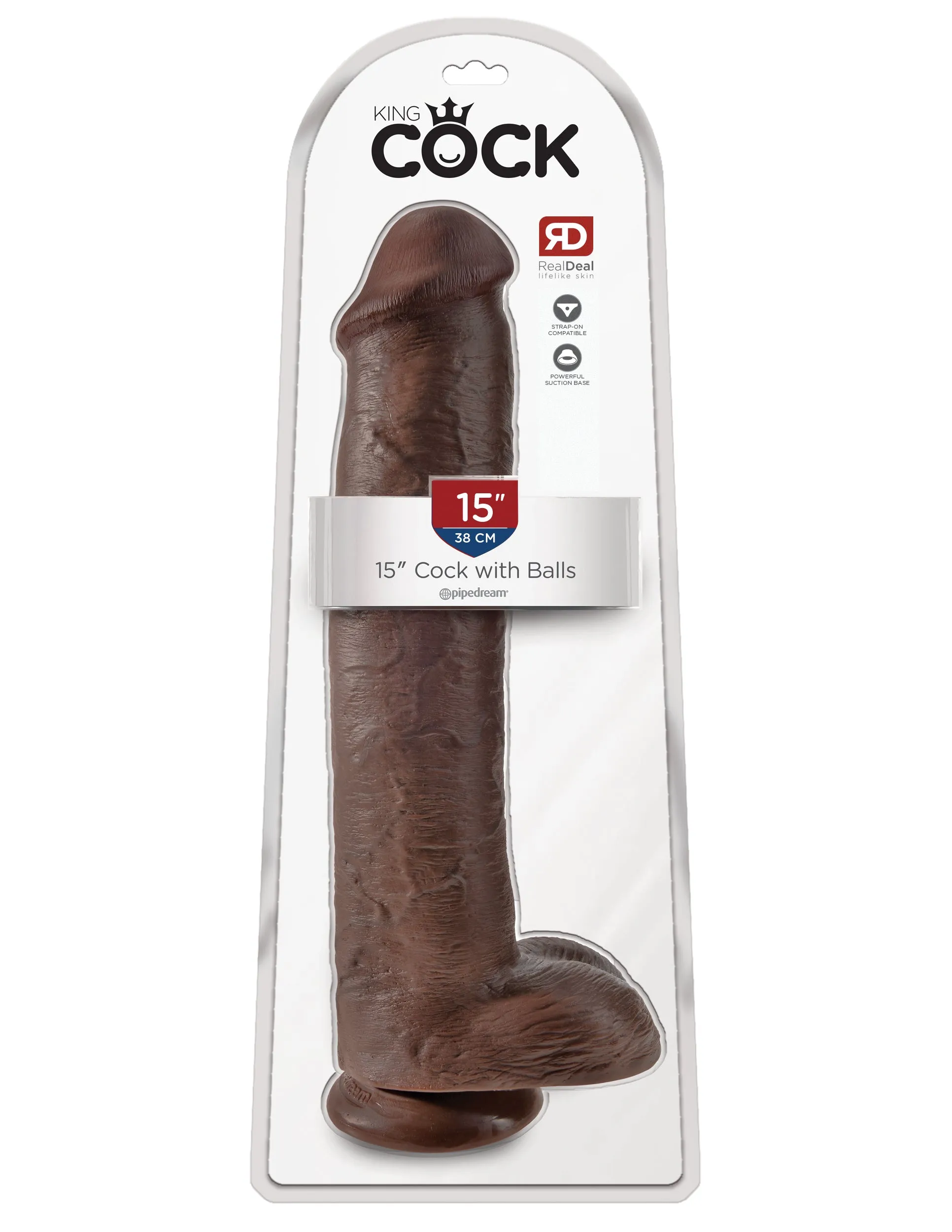 King Cock 15 Cock with Balls