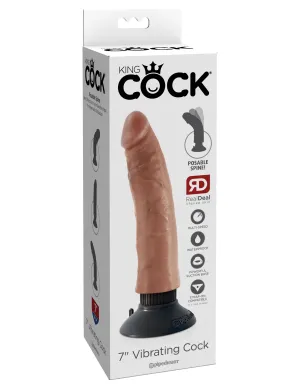 King Cock 7 Vibrating Cock