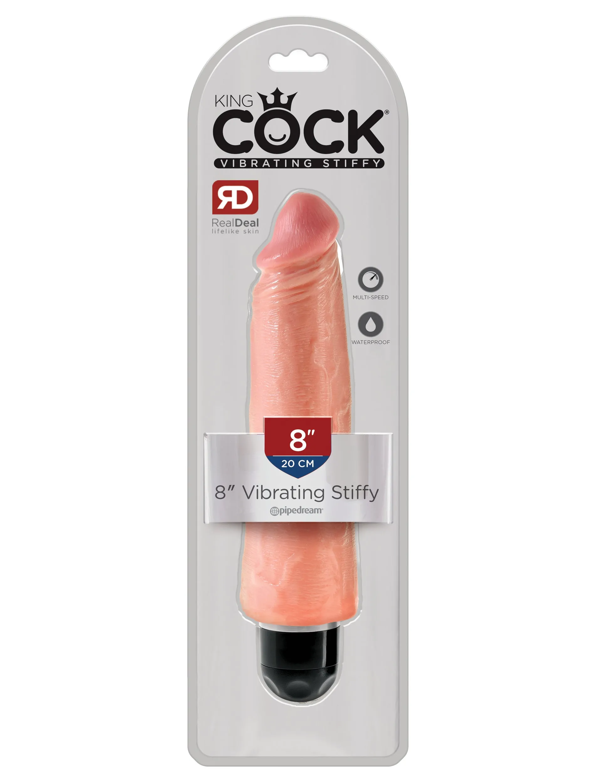 King Cock 8 Vibrating Stiffy