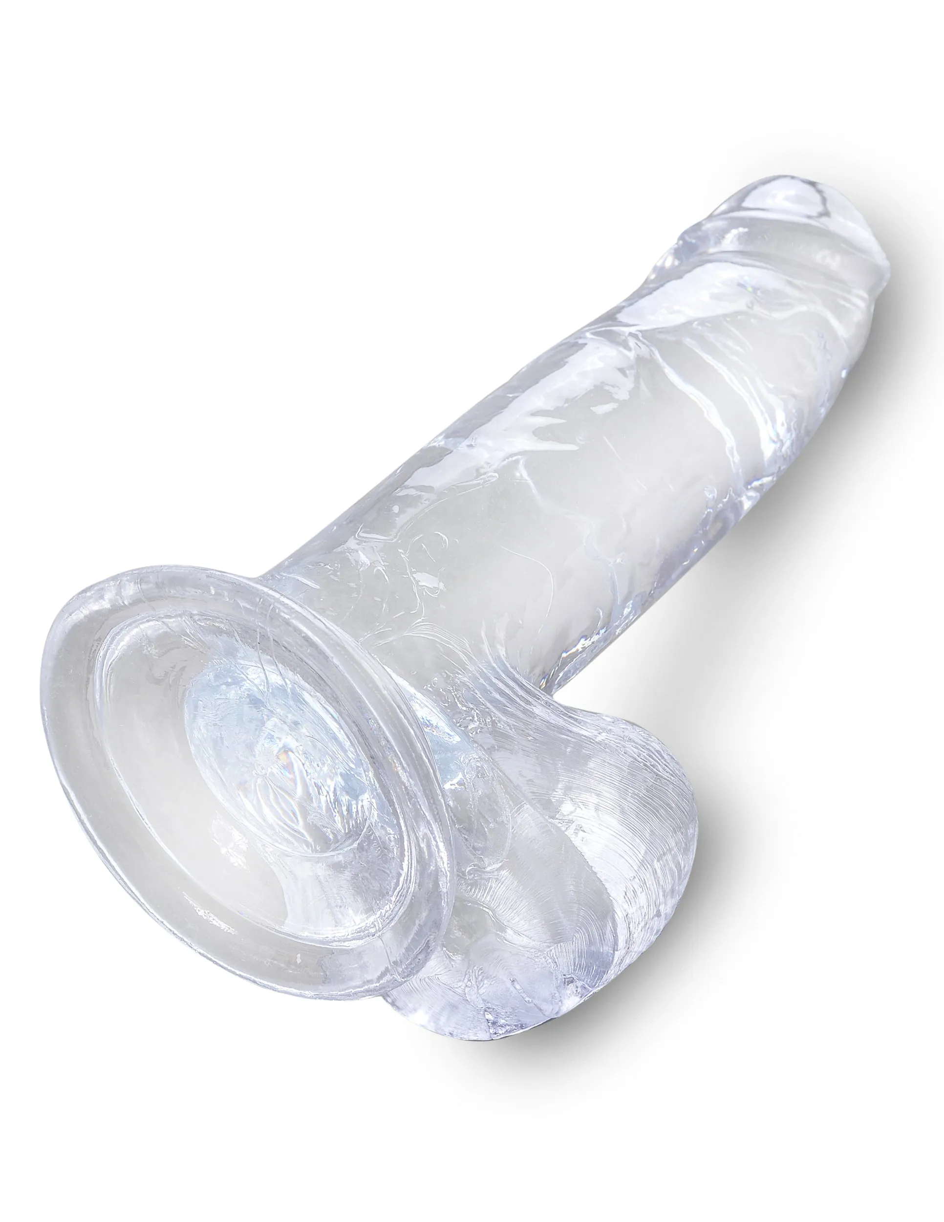 King Cock Clear 7 Cock with Balls