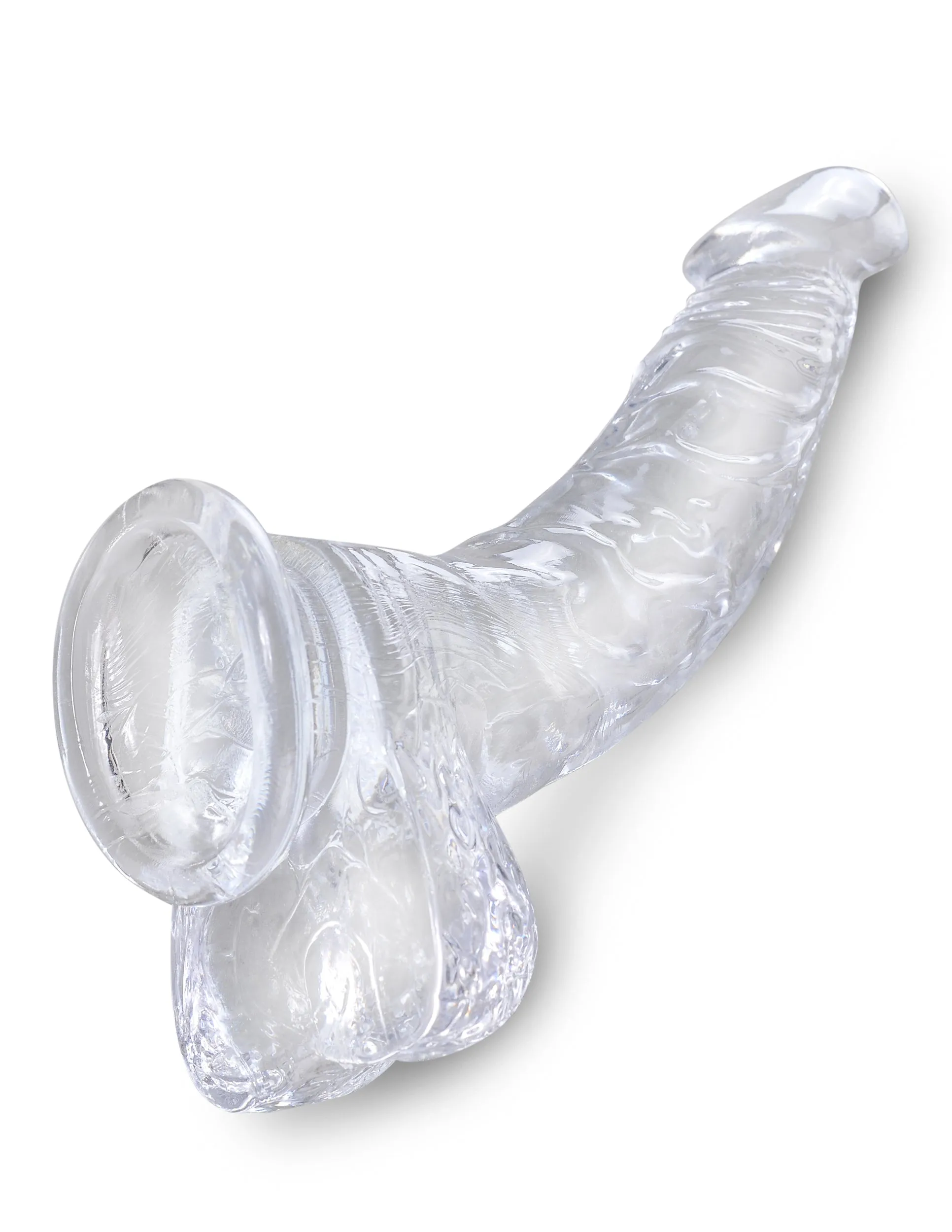 King Cock Clear 7.5 Cock with Balls