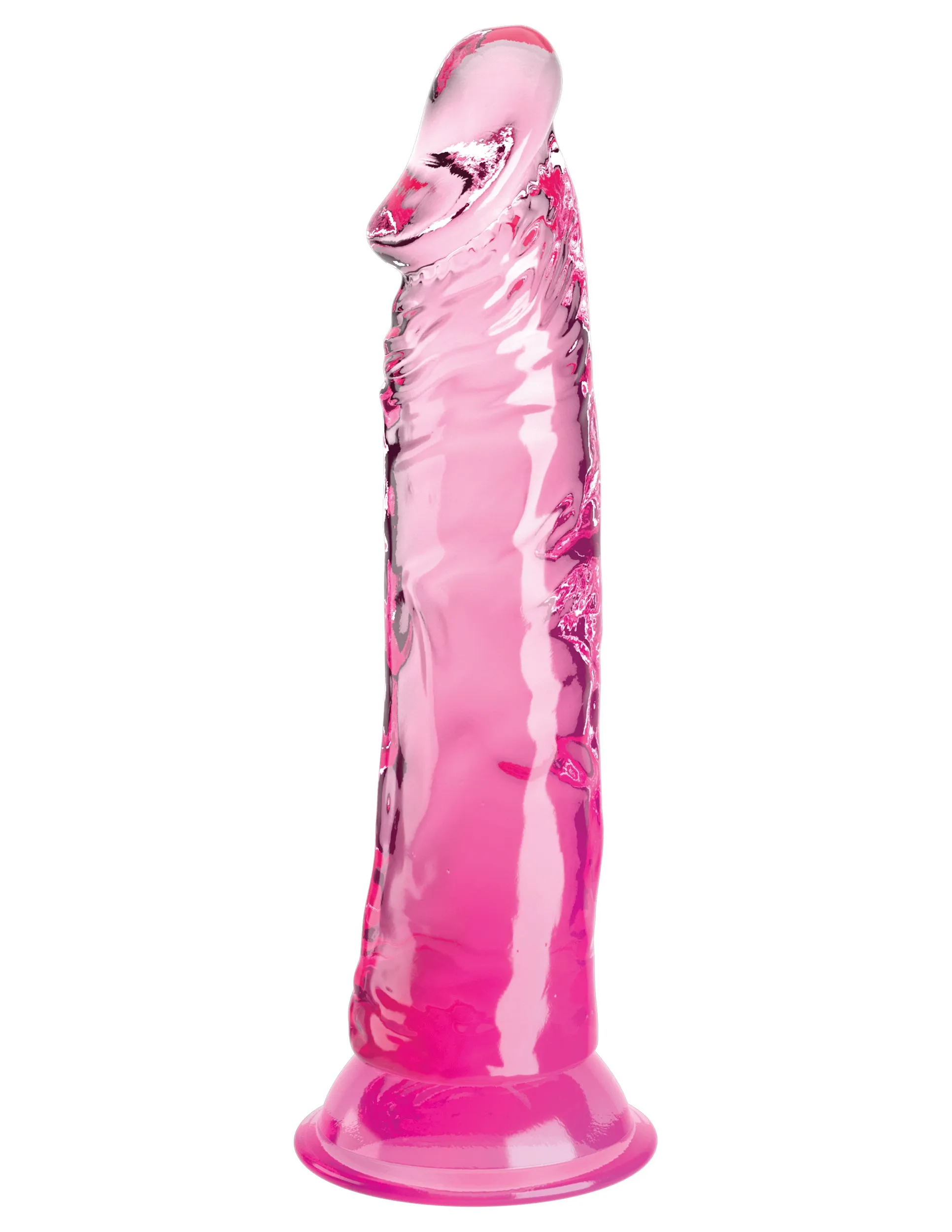 King Cock Clear 8 - Cock Pink