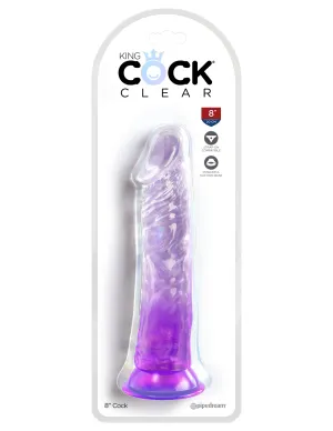 King Cock Clear 8 - Cock Purple