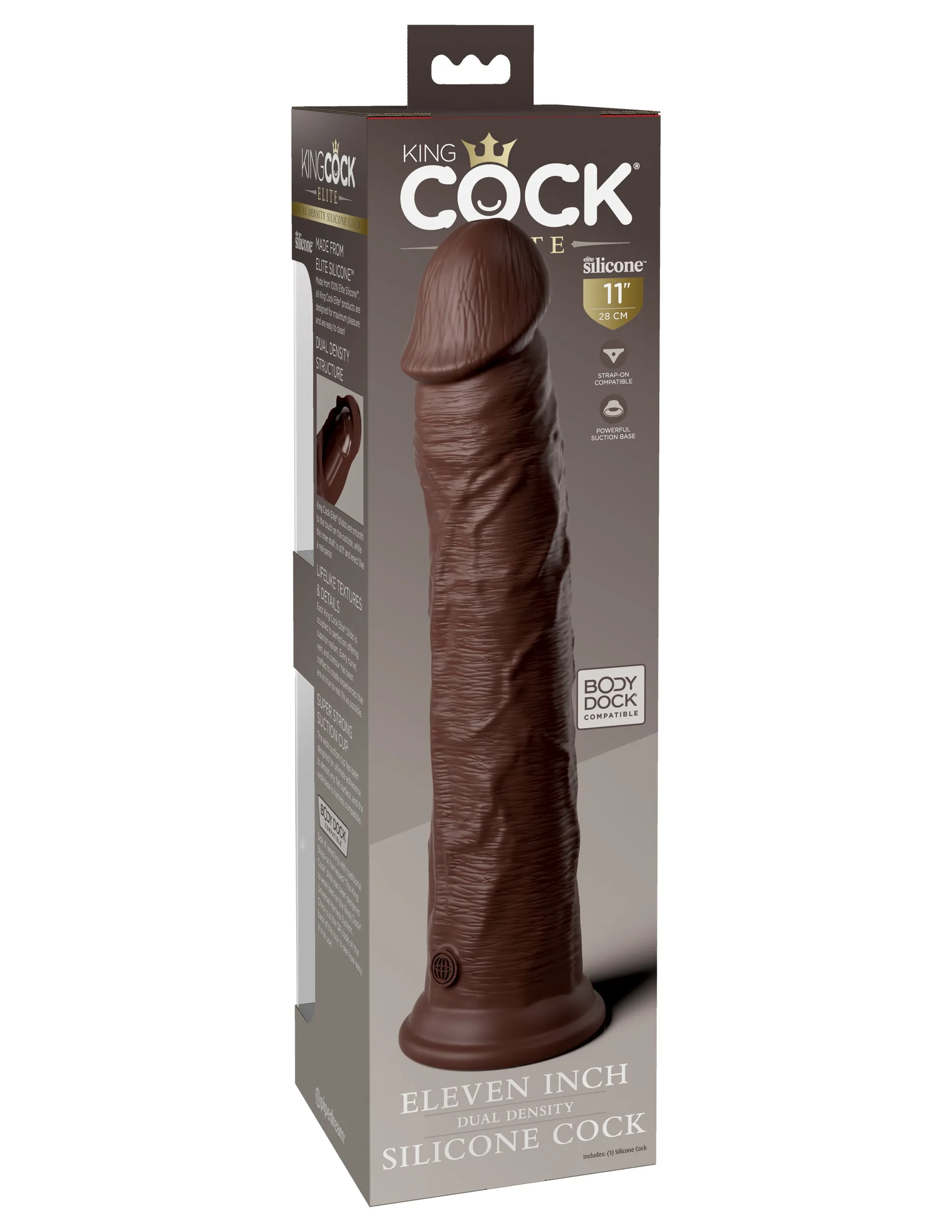 King Cock Elite 11 Silicone Dual Density Cock