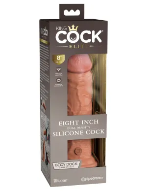 King Cock Elite 8 Silicone Dual Density Cock