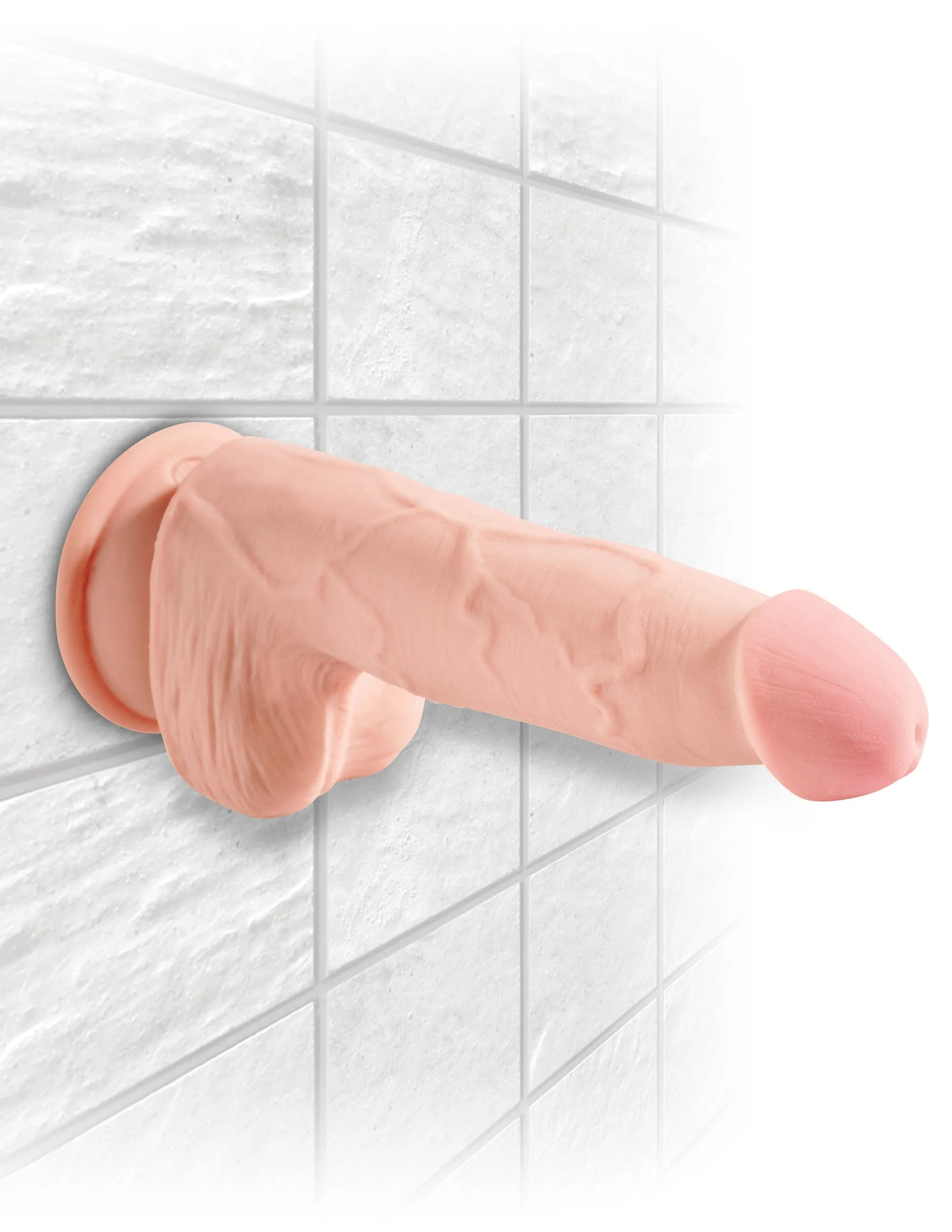 King Cock Plus 5 Triple Density Cock with Balls