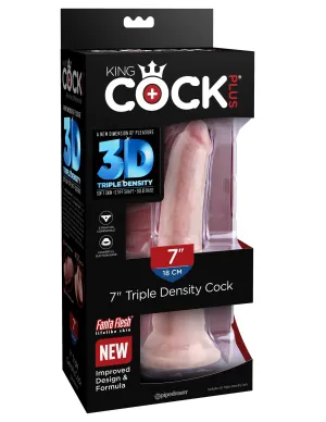 King Cock Plus 7 Triple Density Cock