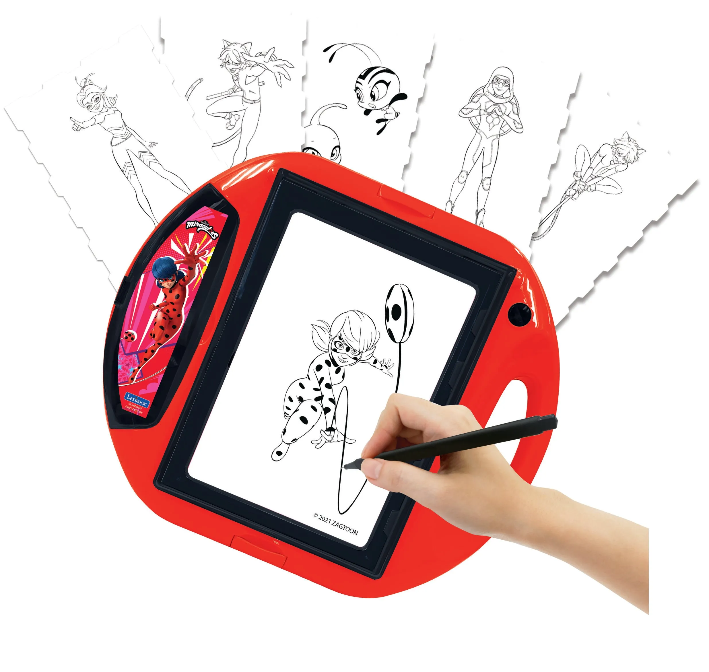 Lexibook Miraculous Drawing Projector - Arts and Crafts Drawing Set