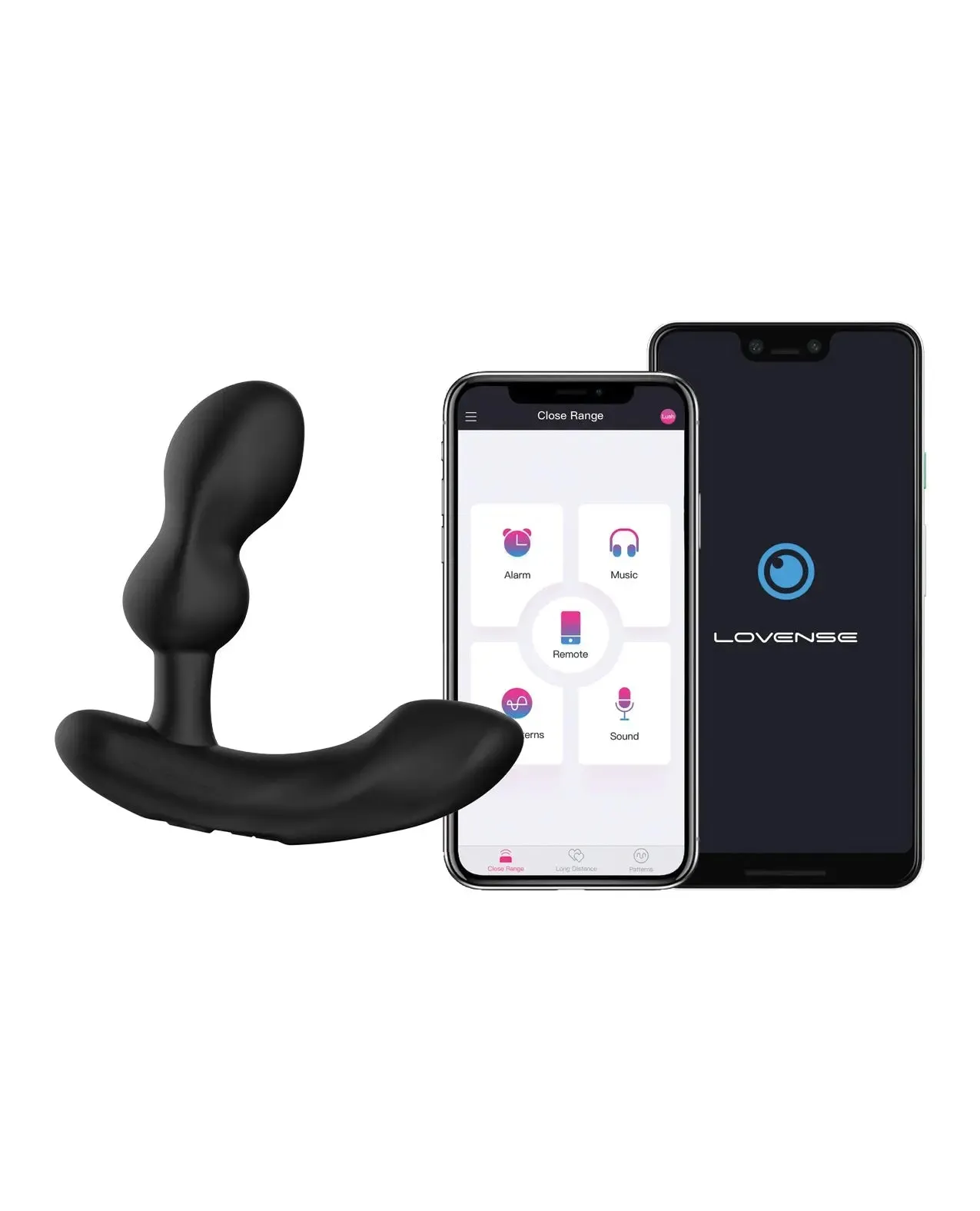 Lovense Edge 2 Bluetooth Prostate Massager Sex Toy - Black
