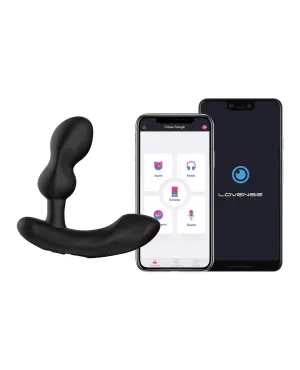 Lovense Edge 2 Bluetooth Prostate Massager Sex Toy - Black