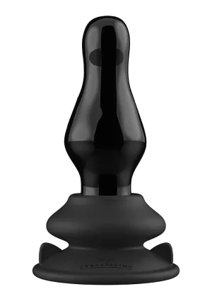Missy - Glass Vibrator - With Suction Cup And Remote - Rechargeable - 10 Speed