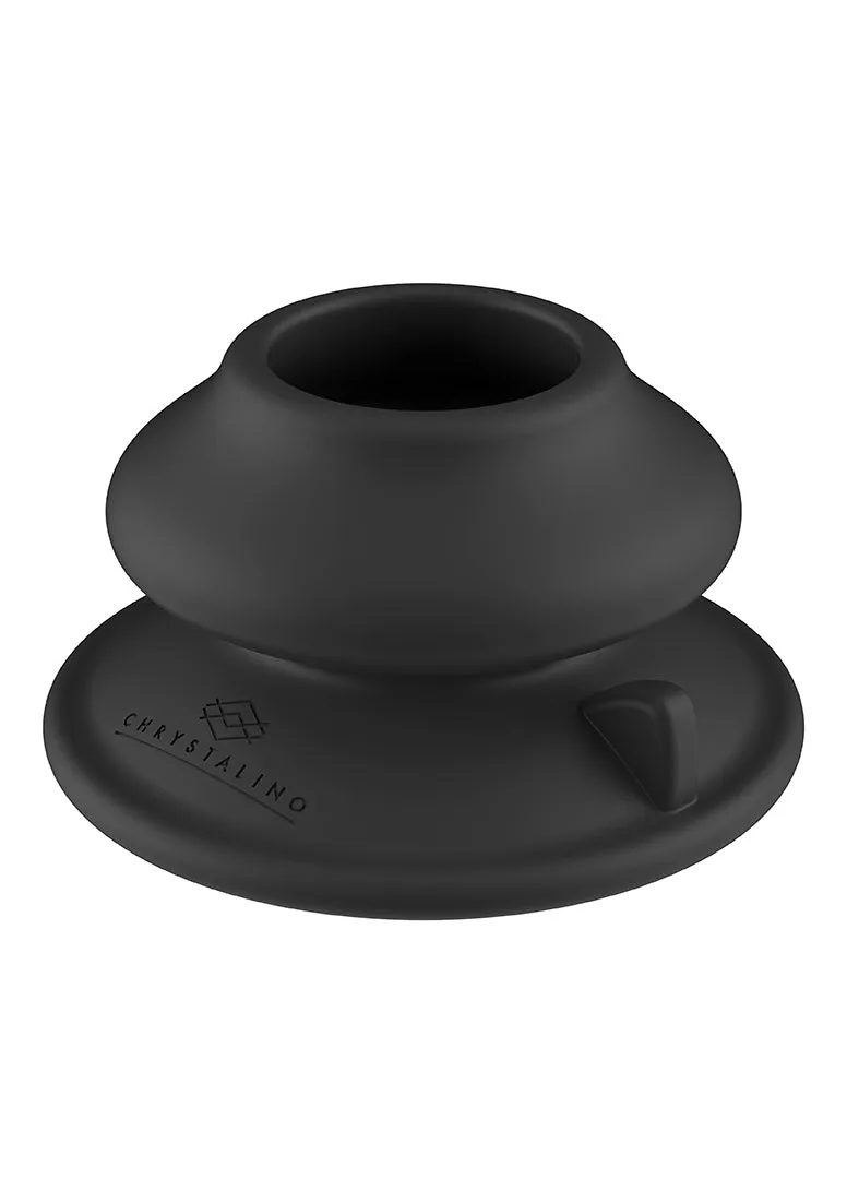 Missy - Glass Vibrator - With Suction Cup And Remote - Rechargeable - 10 Speed