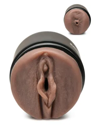 Mistress Double Shot Mini Masturbator Pussy & Ass - Dark