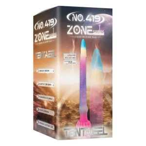 NO.419 ZONE GLOW IN THE DARK 17.5 MONSTER DILDO