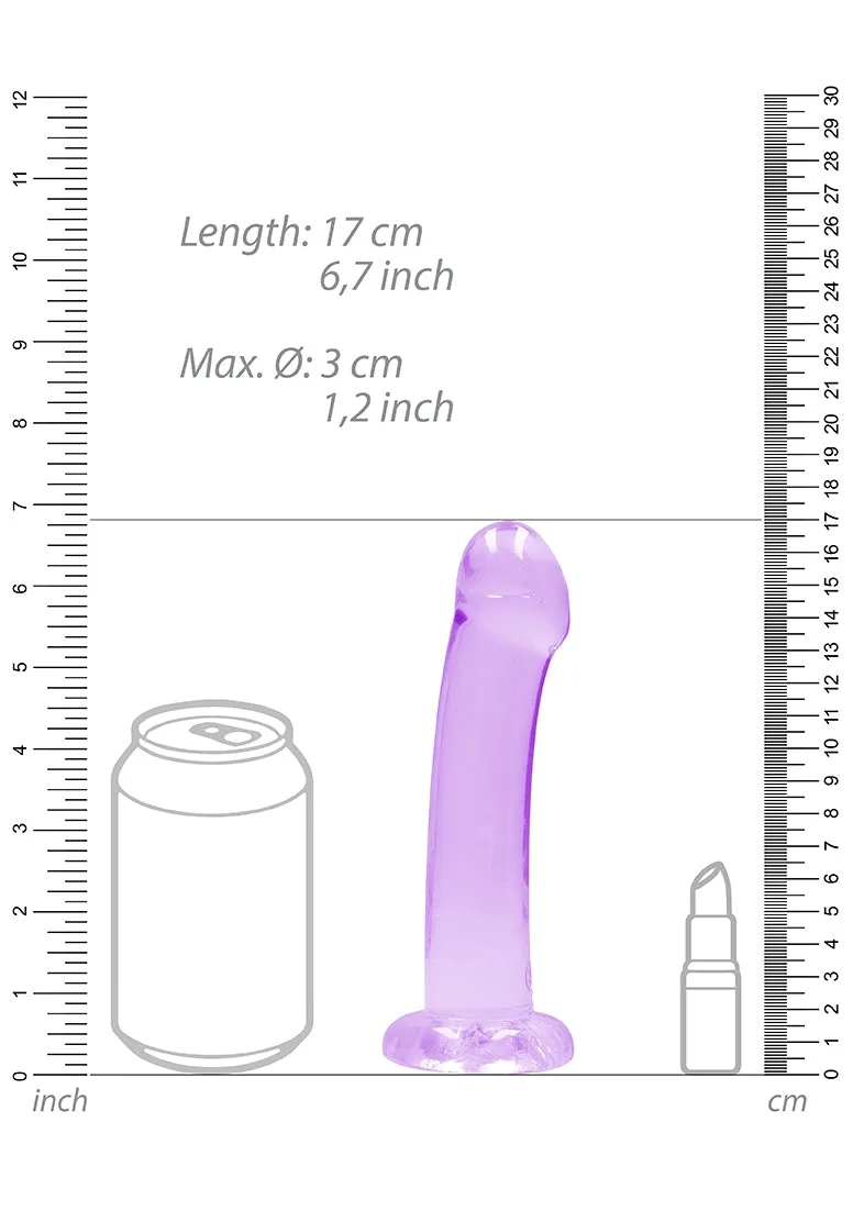 Non Realistic Dildo With Suction Cup - 6.7''/ 17 Cm