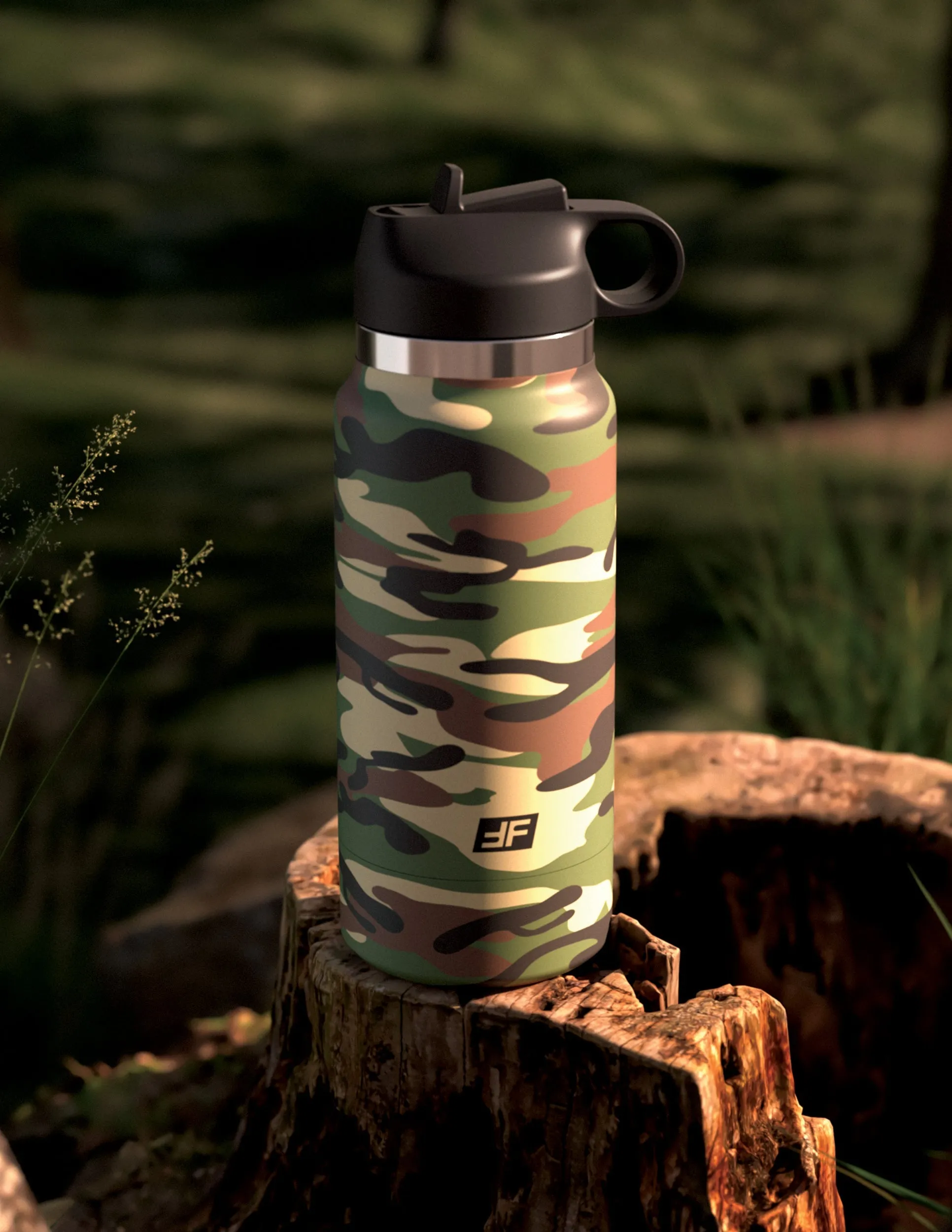 PDX Plus Fap Flask - Happy Camper