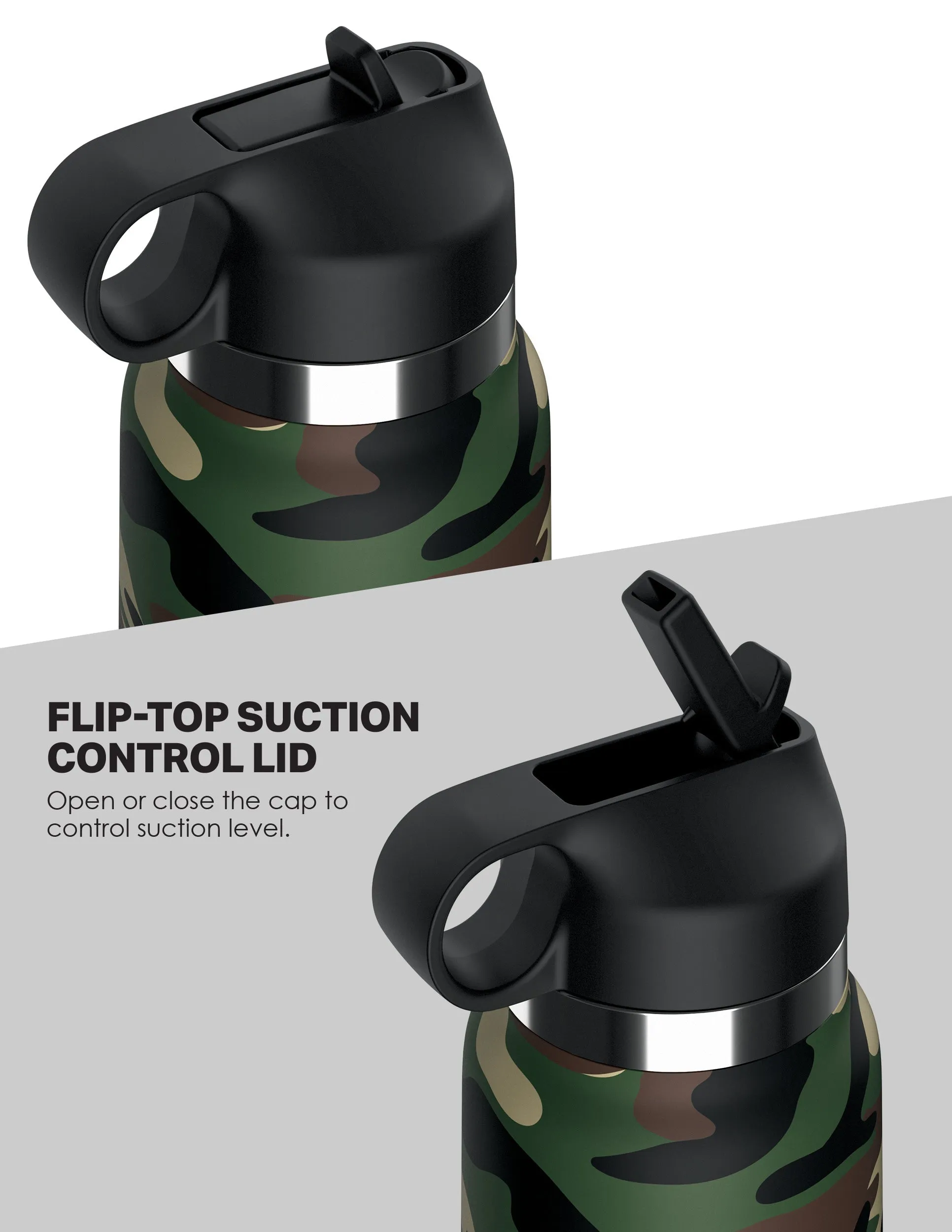PDX Plus Fap Flask - Happy Camper