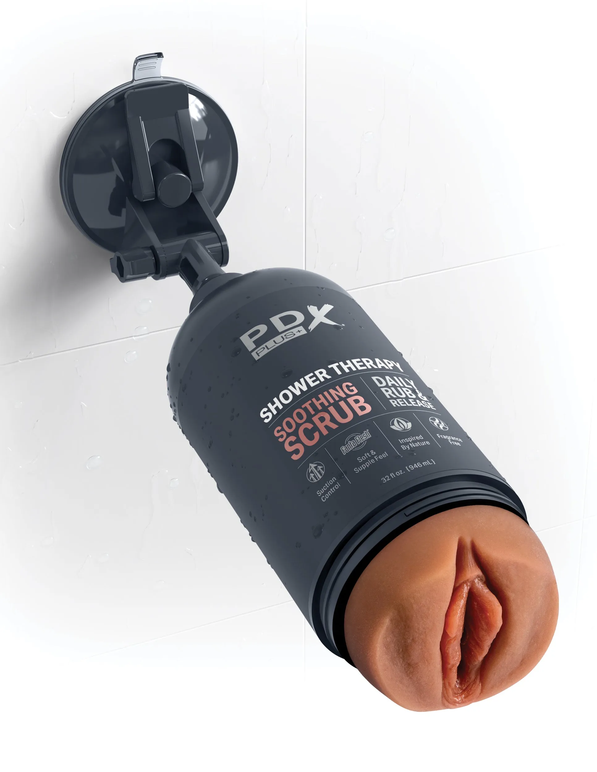 PDX Plus - Shower Therapy - Soothing Scrub - Tan