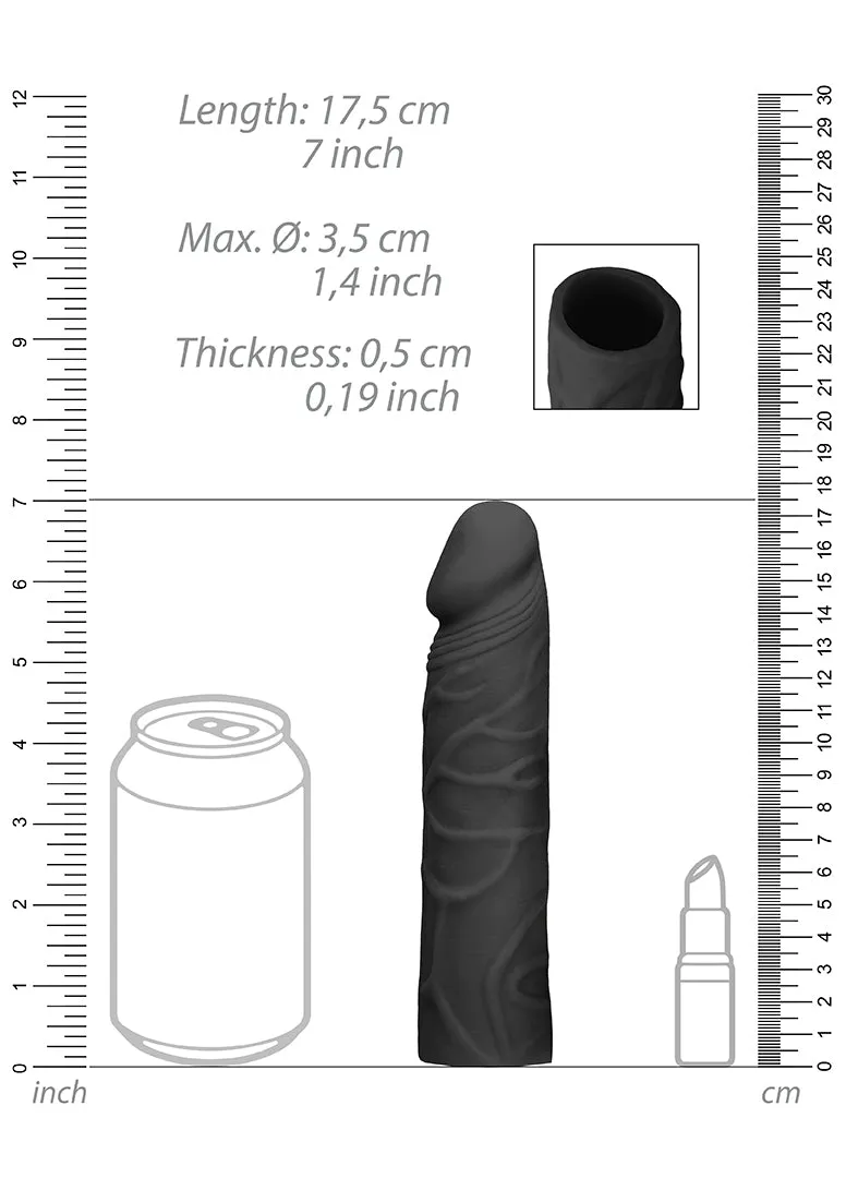 Penis Sleeve - 7/ 17 Cm - Black