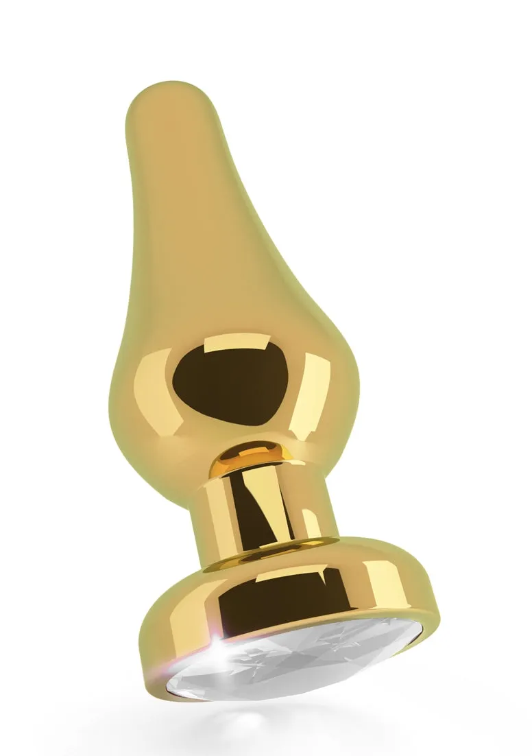 R6 - Gold Plug - 4.5 Inch - Clear Sapphire