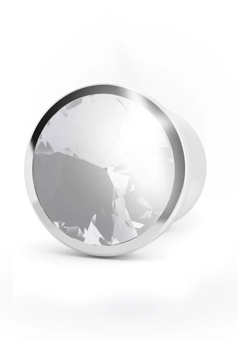 R6 - Silver Plug - 4.5 Inch - Clear Sapphire