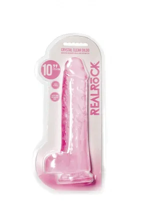 Realistic Dildo With Balls 10 / 25.4 cm