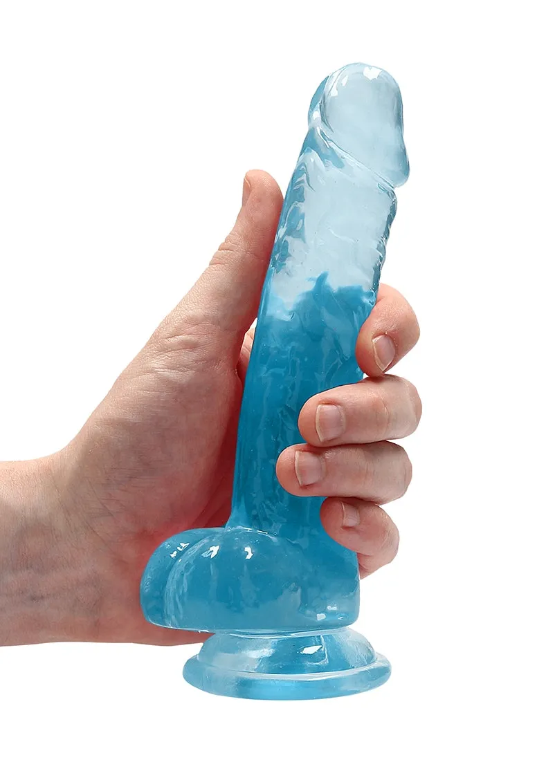Realistic Dildo With Balls - 7/ 19 Cm