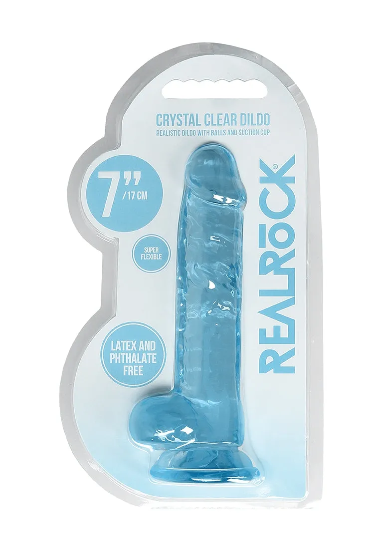Realistic Dildo With Balls - 7/ 19 Cm