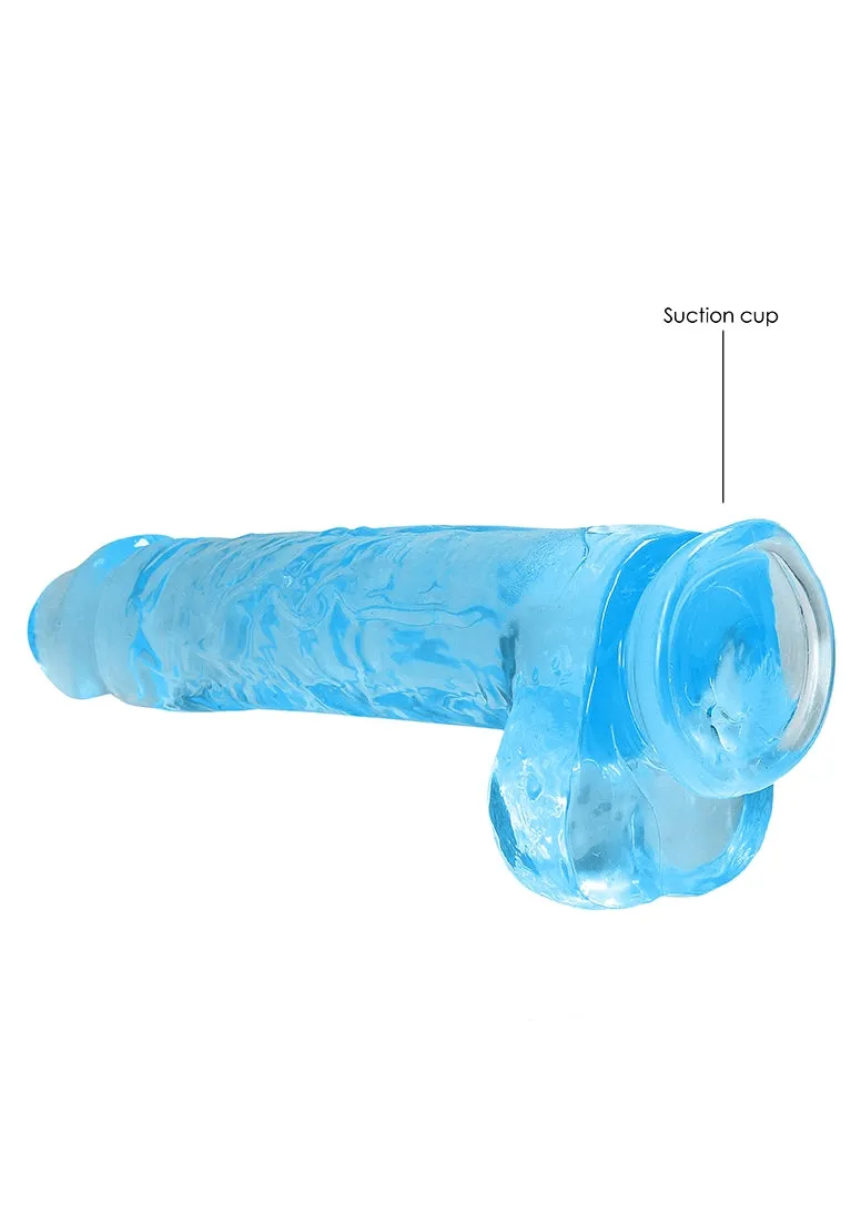 Realistic Dildo With Balls - 9/ 25 Cm