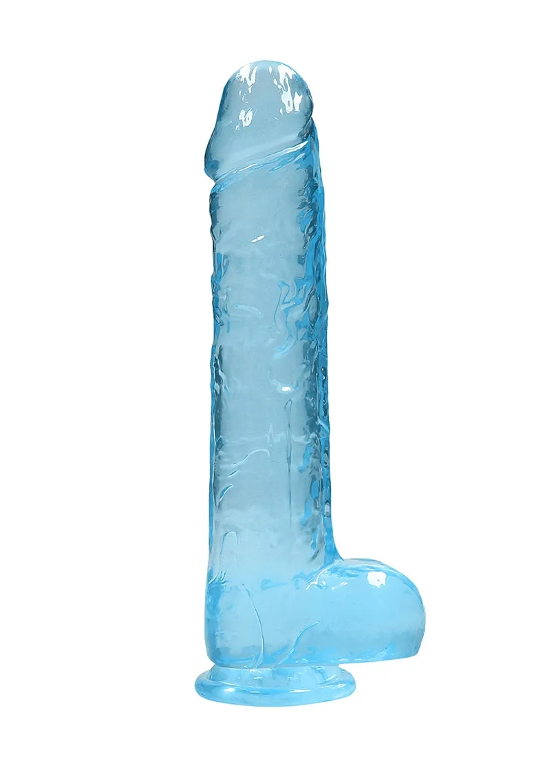 Realistic Dildo With Balls - 9/ 25 Cm