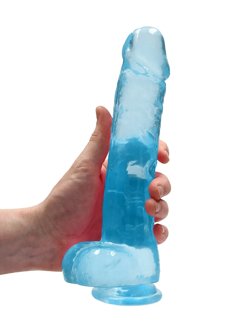 Realistic Dildo With Balls - 9/ 25 Cm