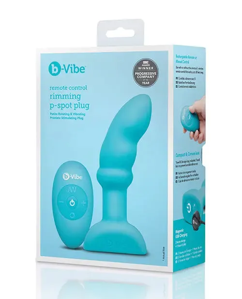 Remote Control Anal Toy Rimming P-Spot Butt Plug Sex Toy