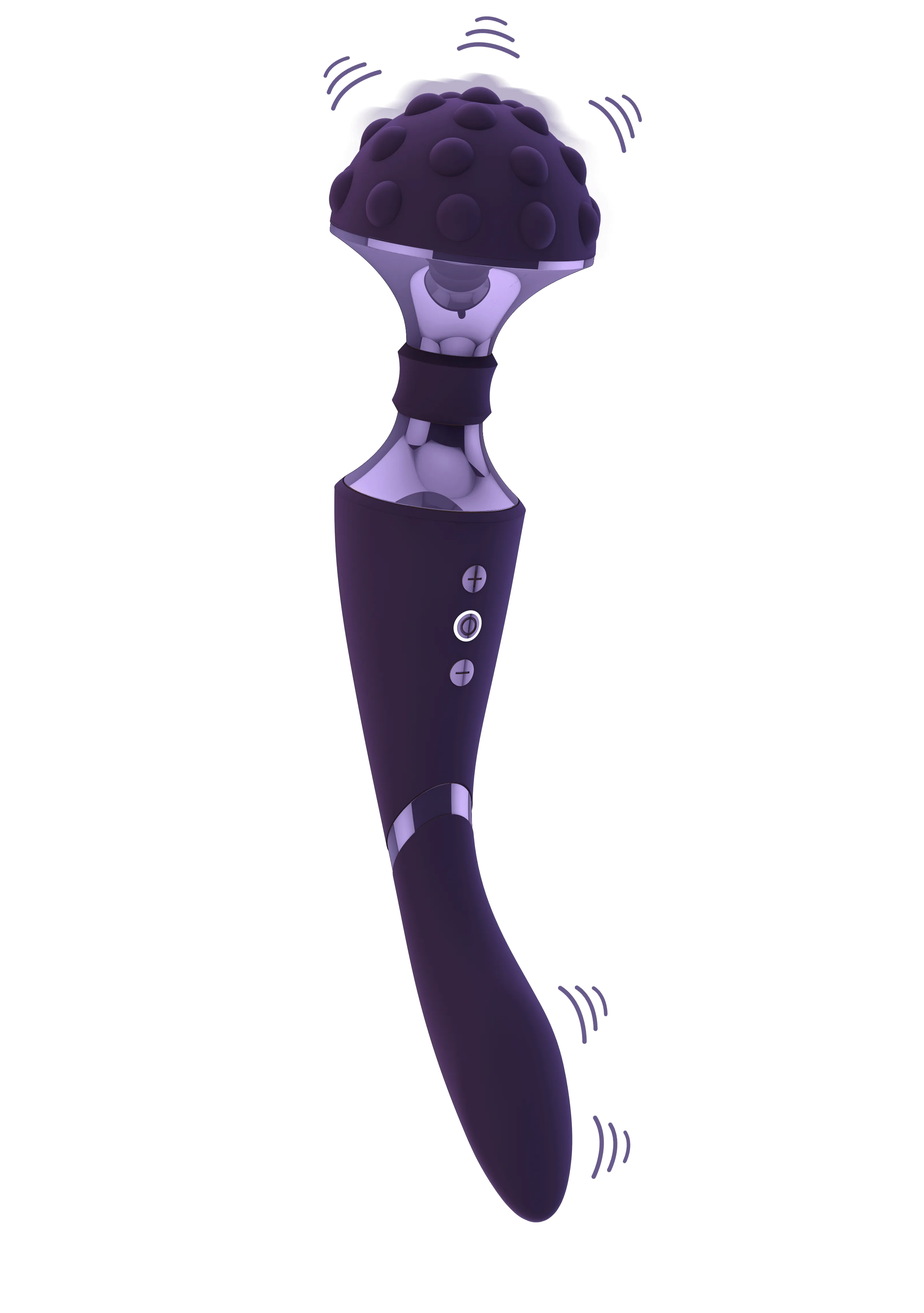 Shiatsu - Bendable Massager Wand - Purple