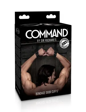 Sir Richard's Command - Bondage Door Cuffs