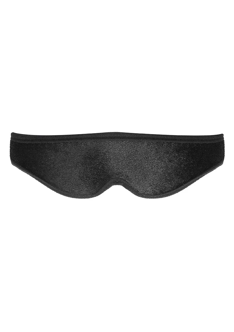 Velvet & Velcro Adjustable Eye Mask