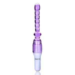Vibrating G-spot Stimulator Male Prostate Massager Flexible Anal Dildo