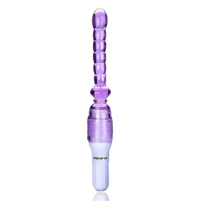 Vibrating G-spot Stimulator Male Prostate Massager Flexible Anal Dildo