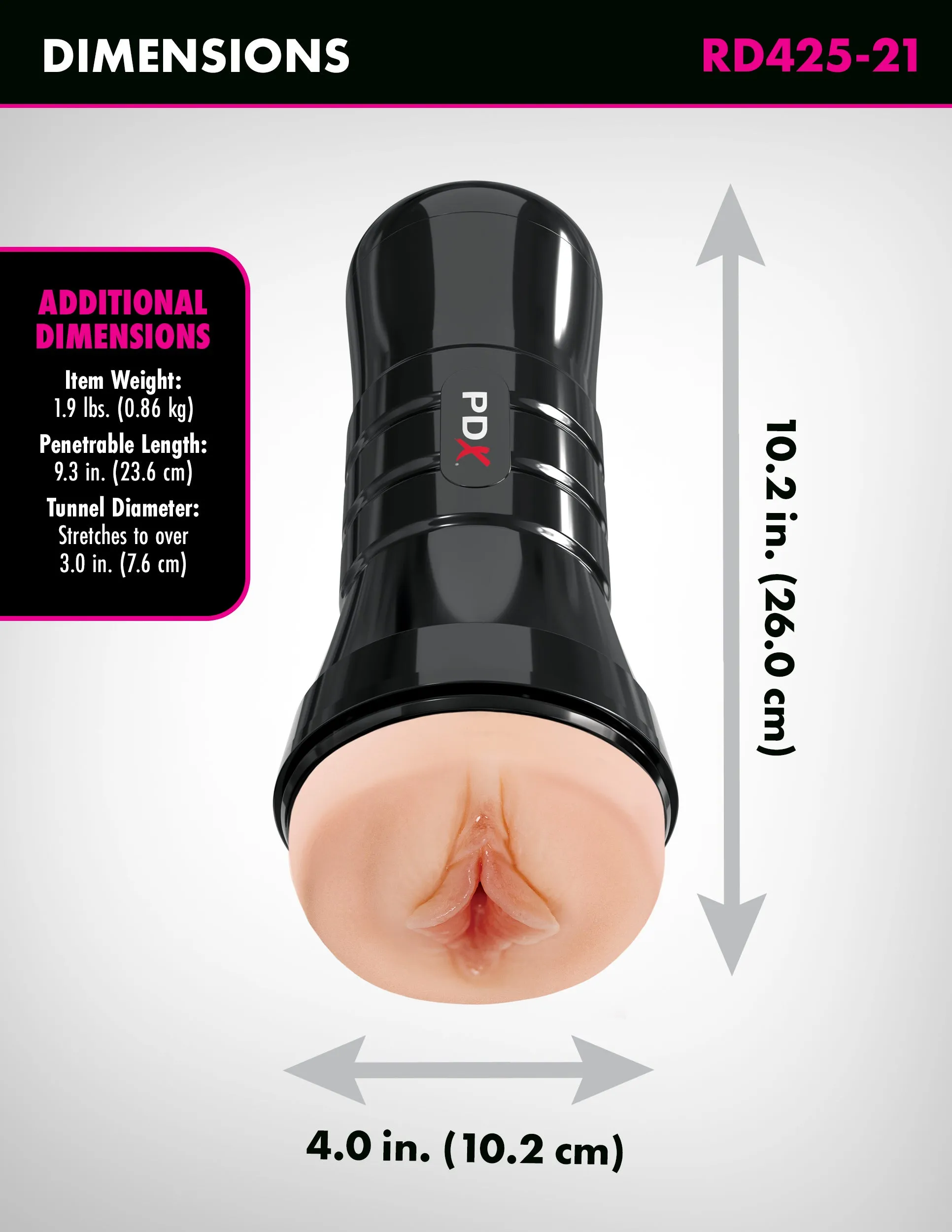 Wet Pussies Masturbator - Super Luscious Lips XXL - Light